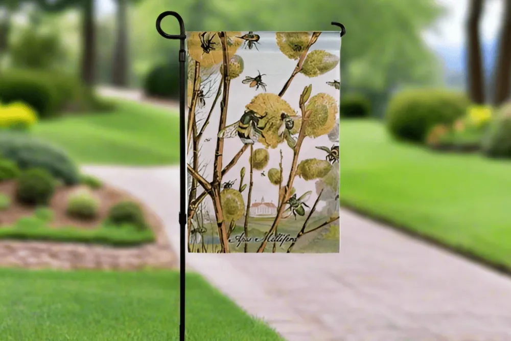 DESIGN MASTER ASSOCIATES Mount Vernon Bee Garden Flag