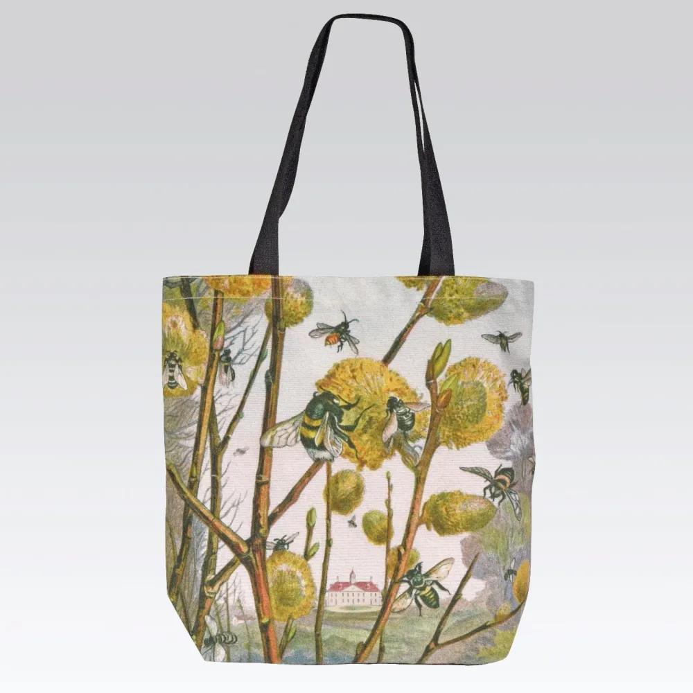 DESIGN MASTER ASSOCIATES Mount Vernon Bee Tote Bag