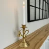 DESIGN MASTER ASSOCIATES Mount Vernon Brass Candlestick With Snuffer