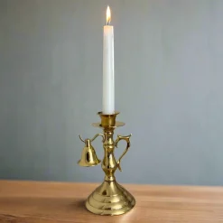 DESIGN MASTER ASSOCIATES Mount Vernon Brass Candlestick With Snuffer