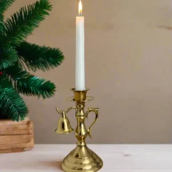 DESIGN MASTER ASSOCIATES Mount Vernon Brass Candlestick With Snuffer