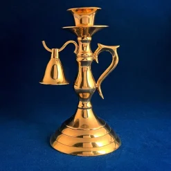 DESIGN MASTER ASSOCIATES Mount Vernon Brass Candlestick With Snuffer