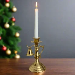 DESIGN MASTER ASSOCIATES Mount Vernon Brass Candlestick With Snuffer