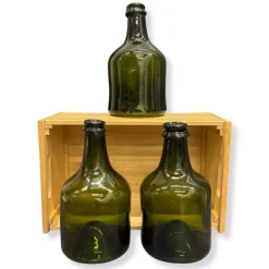 SHELTON GLASS WORKS Mount Vernon Cellar Bottle Reproduction