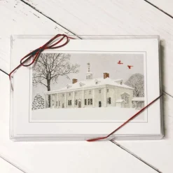 Wolf Run Studio Mount Vernon Christmas Card