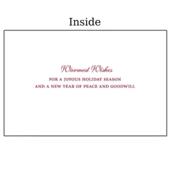 Wolf Run Studio Mount Vernon Christmas Card