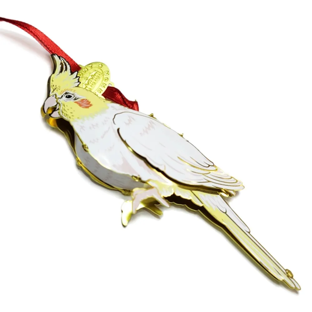 DESIGN MASTER ASSOCIATES Mount Vernon Cockatiel 3D Ornament