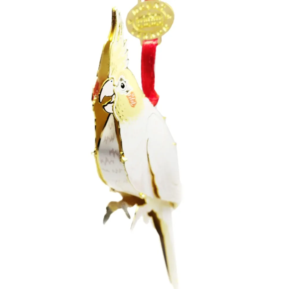 DESIGN MASTER ASSOCIATES Mount Vernon Cockatiel 3D Ornament