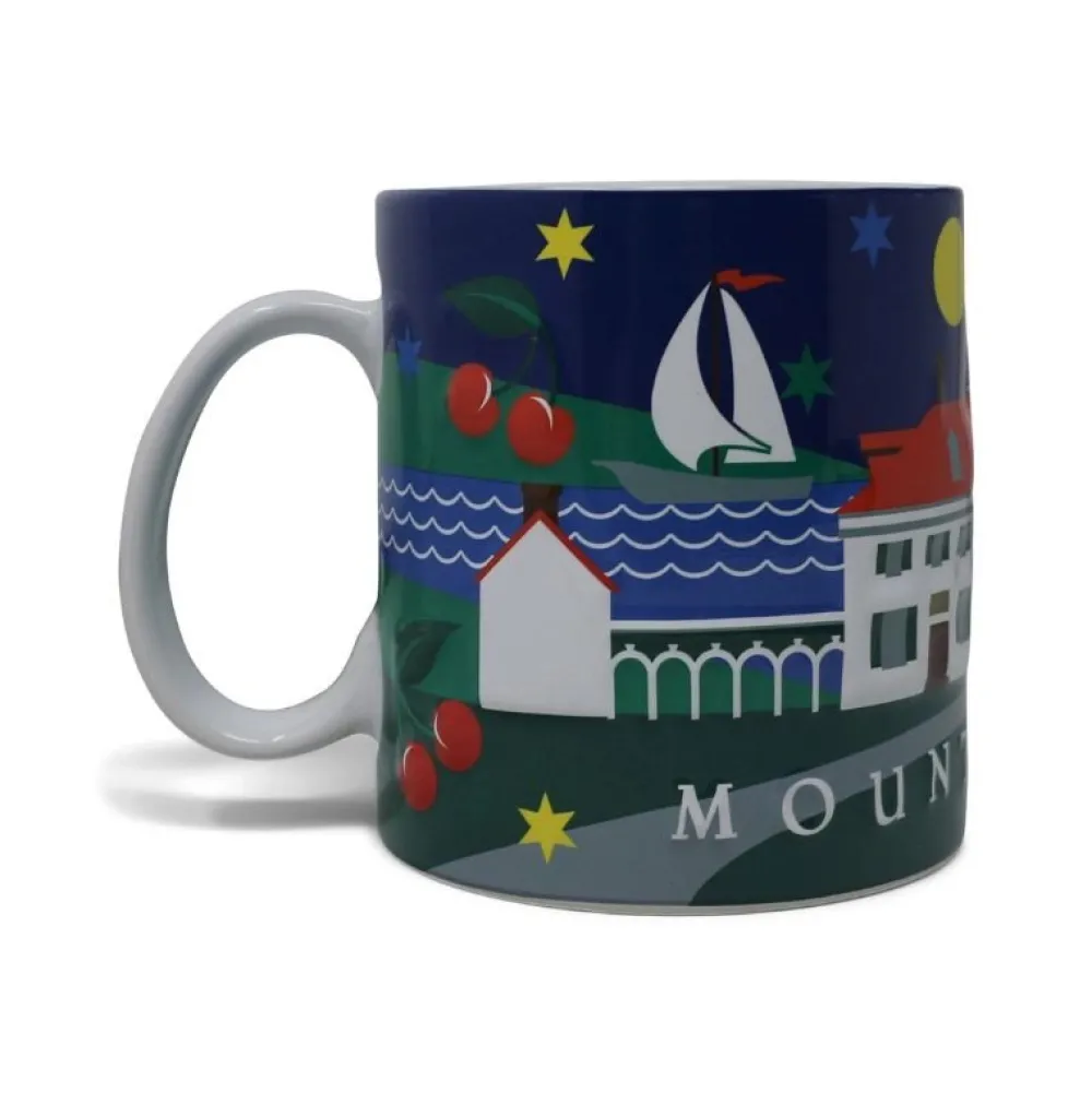 CHARLES PRODUCTS INC. Mount Vernon 3D Cherry Mug