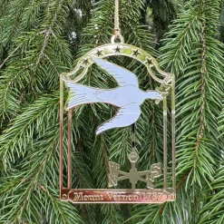 CHEMART COMPANY Mount Vernon Dove of Peace Ornament