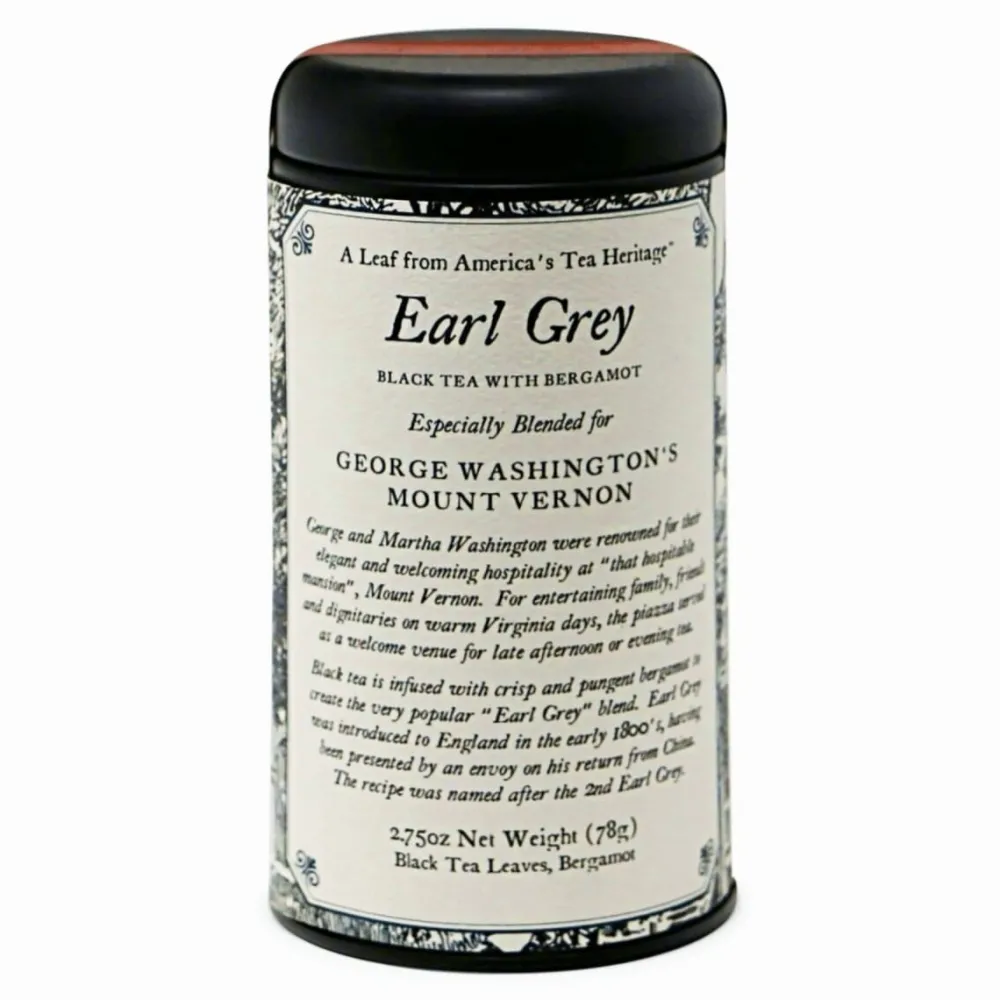 OLIVER PLUFF & CO. Mount Vernon Earl Grey Black Tea