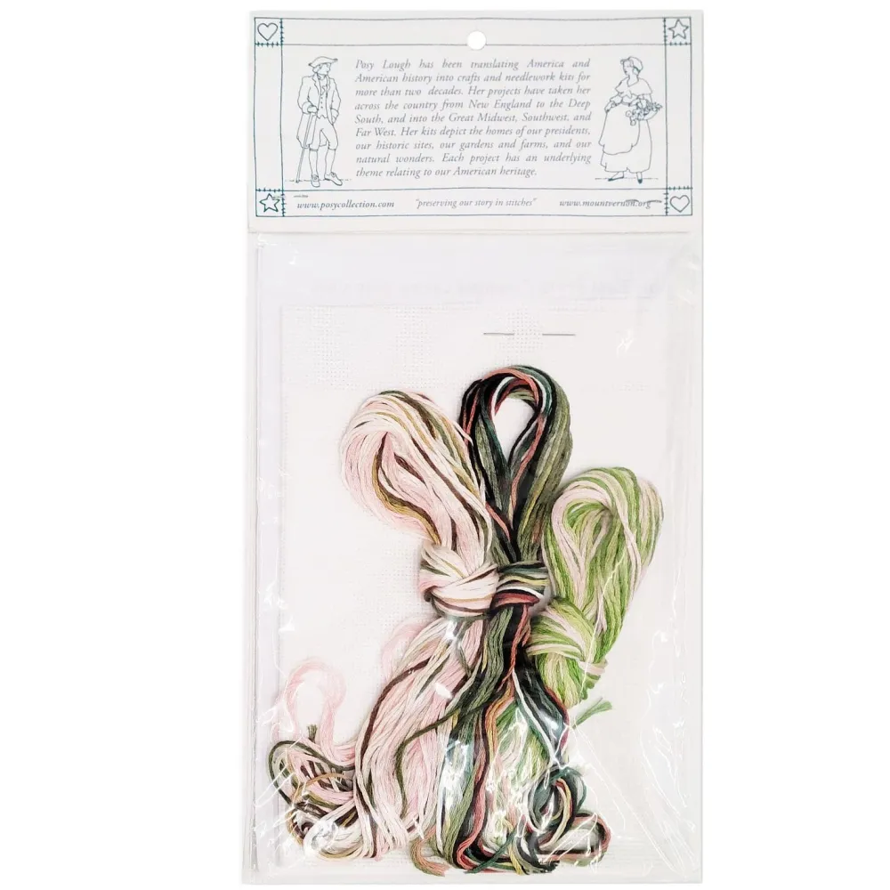 The Shops at Mount Vernon Mount Vernon East Front - Cross Stitch Kit