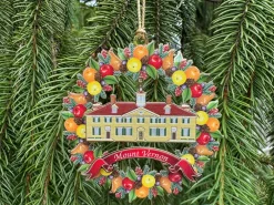CHEMART COMPANY Mount Vernon Fruit Wreath Ornament