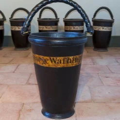 DESIGN MASTER ASSOCIATES Mount Vernon Leather Fire Bucket