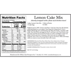 MARY LAKE-THOMPSON LTD Mount Vernon Lemon Cake Mix