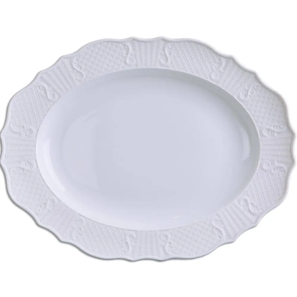 MOTTAHEDEH & COMPANY, INC Mount Vernon Prosperity 15" Oval Serving Platter