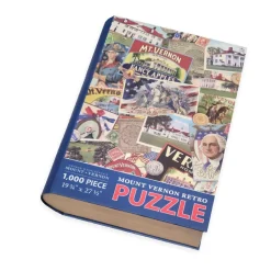 DESIGN MASTER ASSOCIATES Mount Vernon Retro Ephemera Puzzle - 1000 Pieces