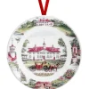 DESIGN MASTER ASSOCIATES Mount Vernon Scenes Plate Ornament