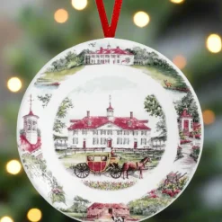 DESIGN MASTER ASSOCIATES Mount Vernon Scenes Plate Ornament