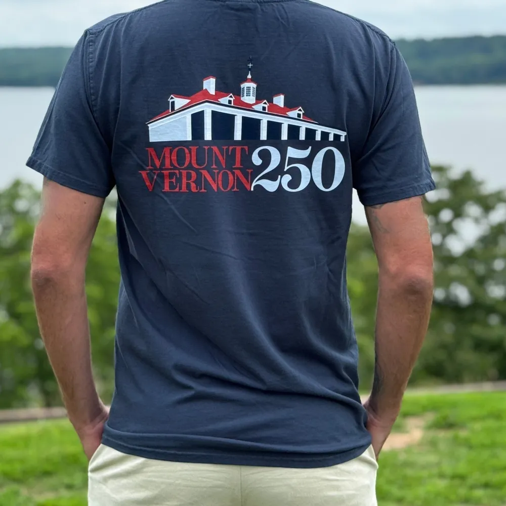Techstyles Sportswear Mount Vernon 250th Anniversary T- Shirt