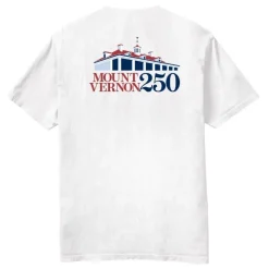 Techstyles Sportswear Mount Vernon 250th Anniversary T- Shirt