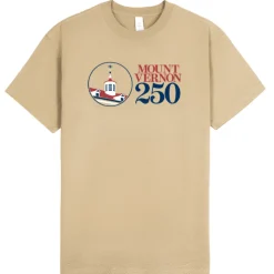 OCEAN BEACH SPORTSWEAR, INC Mount Vernon 250th Anniversary Recycled T-Shirt