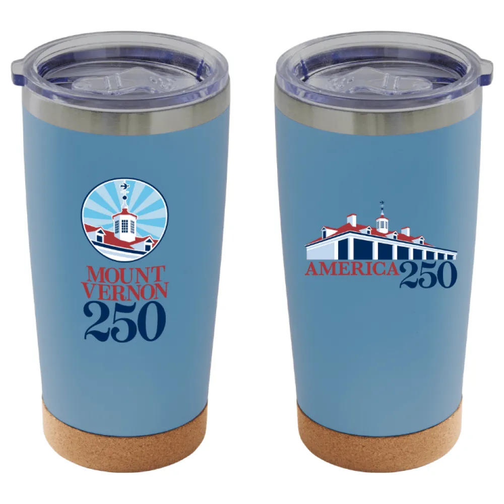 Techstyles Sportswear Mount Vernon 250th Anniversary Tumbler