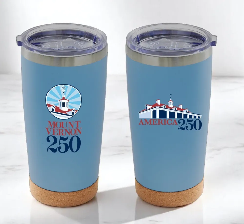 Techstyles Sportswear Mount Vernon 250th Anniversary Tumbler