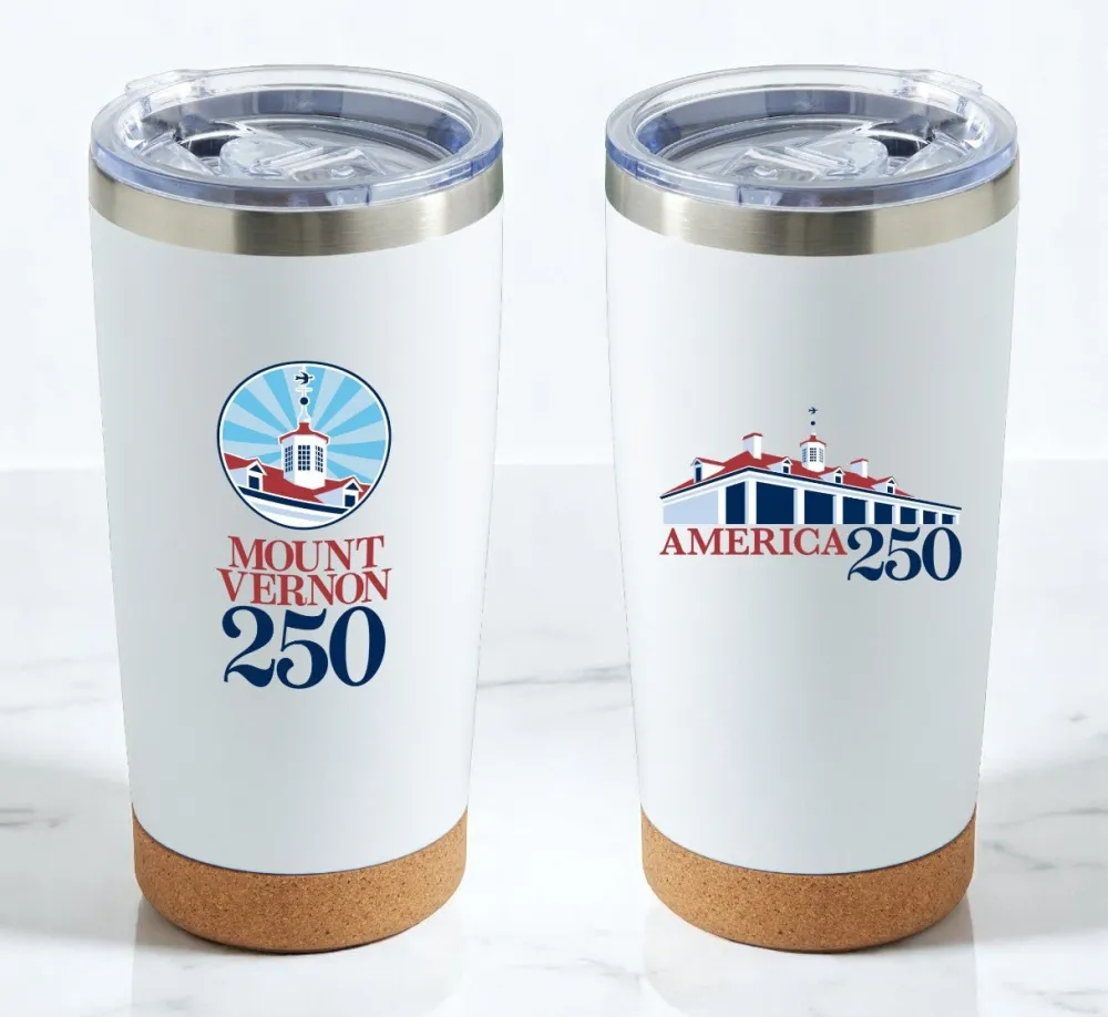 Techstyles Sportswear Mount Vernon 250th Anniversary Tumbler
