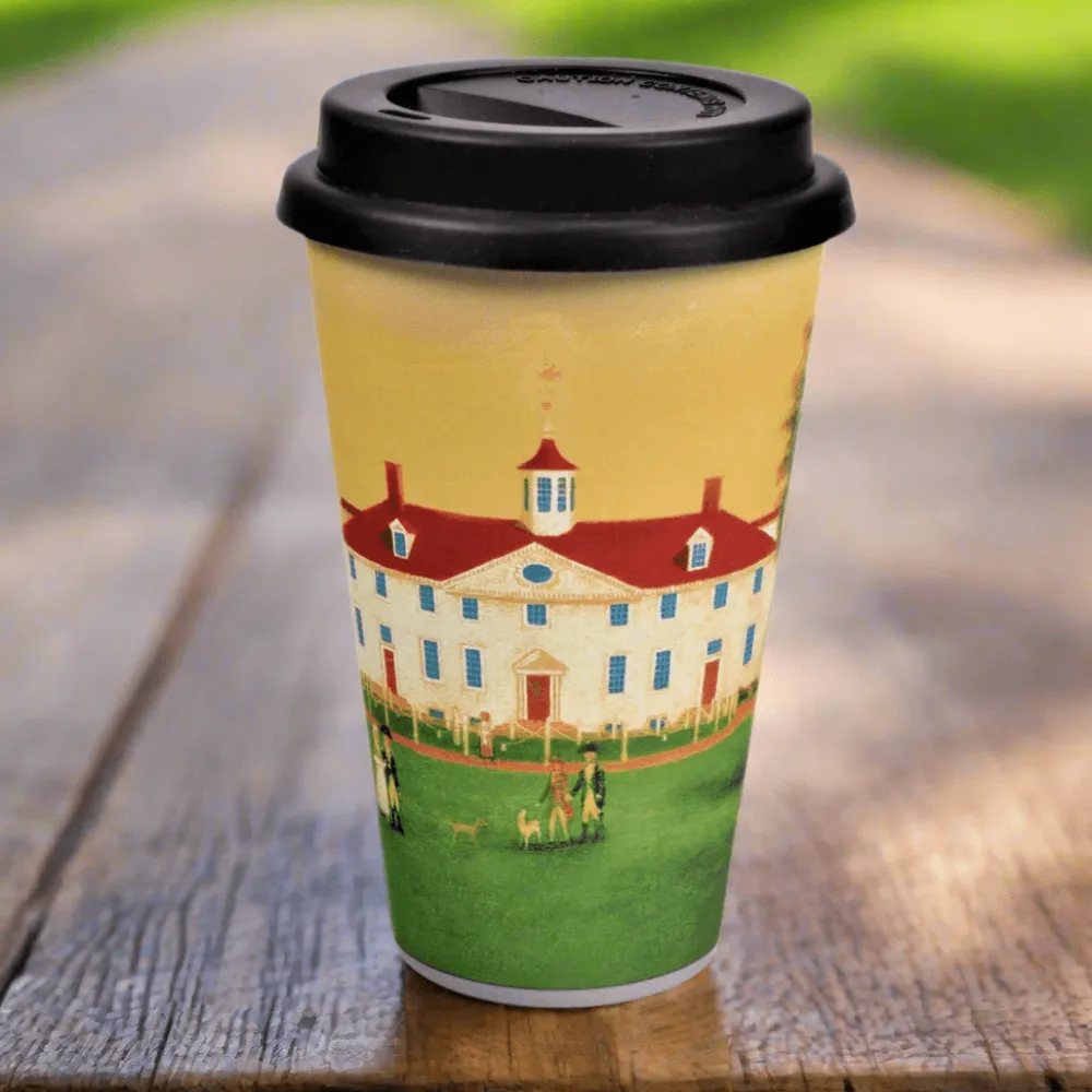 DESIGN MASTER ASSOCIATES Mount Vernon Travel Mug