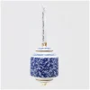 DESIGN MASTER ASSOCIATES MV Ornament Collection - Porcelain Blue Room Cylinder