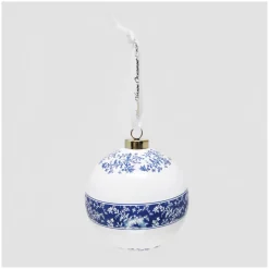 DESIGN MASTER ASSOCIATES MV Ornament Collection - Porcelain Blue Room Ball