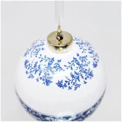 DESIGN MASTER ASSOCIATES MV Ornament Collection - Porcelain Blue Room Ball