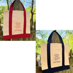 OCEAN BEACH SPORTSWEAR, INC Navy Blue George Washington Book Tote - Navy or Red