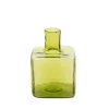 BLENKO GLASS COMPANY Olive Block Bud Vase