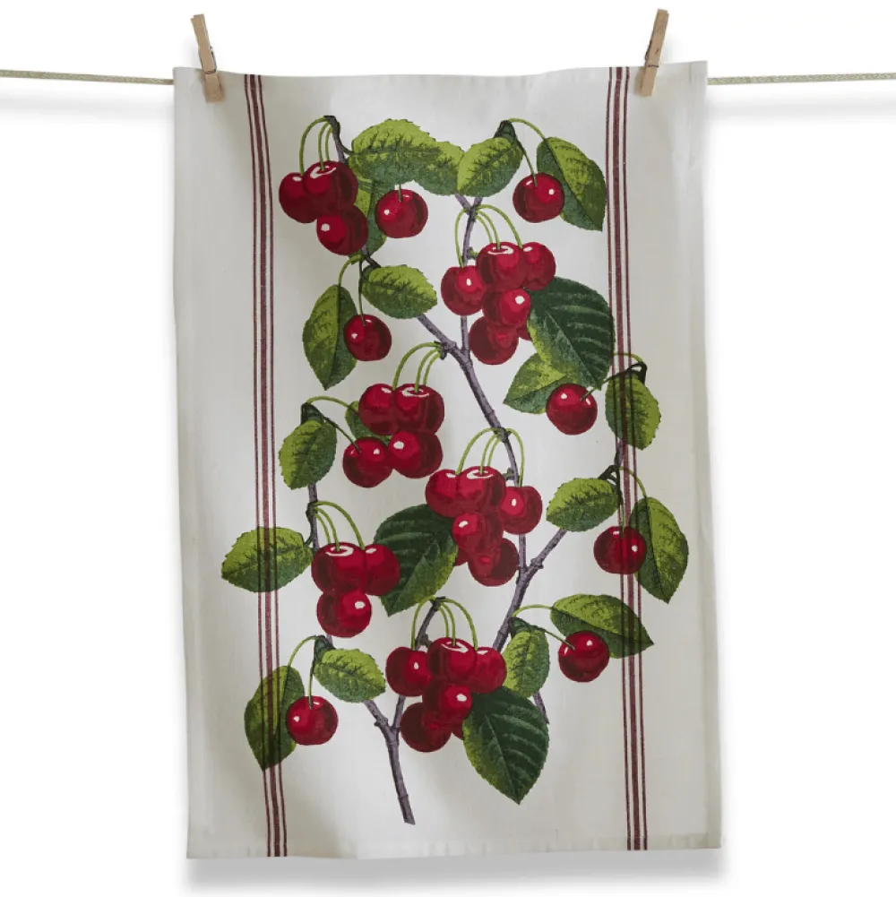TAG Orchard Cherries Dishtowel