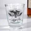 PLANET COTTON Patriotic Eagle Shot Glass