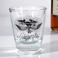 PLANET COTTON Patriotic Eagle Shot Glass