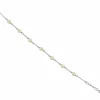 Women Color Craft Inc Pearl Station Sterling Bracelet