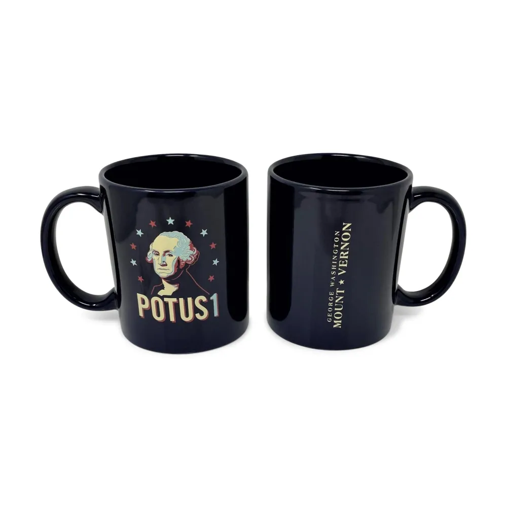 PLANET COTTON POTUS 1 Cobalt Mug