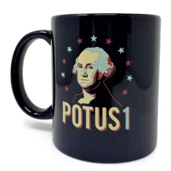 PLANET COTTON POTUS 1 Cobalt Mug