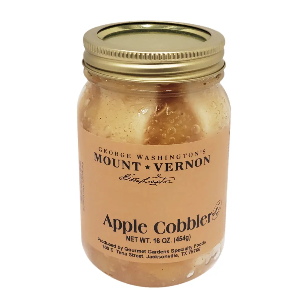 GOURMET GARDENS SPECIALTY FOODS INC Ready-to-Serve Jarred Cobbler - Apple