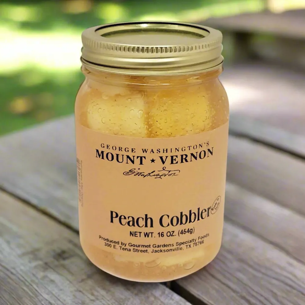 GOURMET GARDENS SPECIALTY FOODS INC Ready-to-Serve Jarred Cobbler - Peach