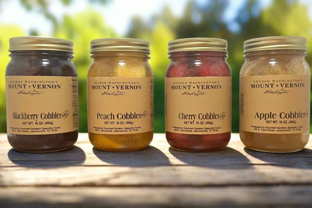 GOURMET GARDENS SPECIALTY FOODS INC Ready-to-Serve Jarred Cobbler - Peach