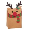 C & F ENTERPRISE Reindeer Felt Gift Bag
