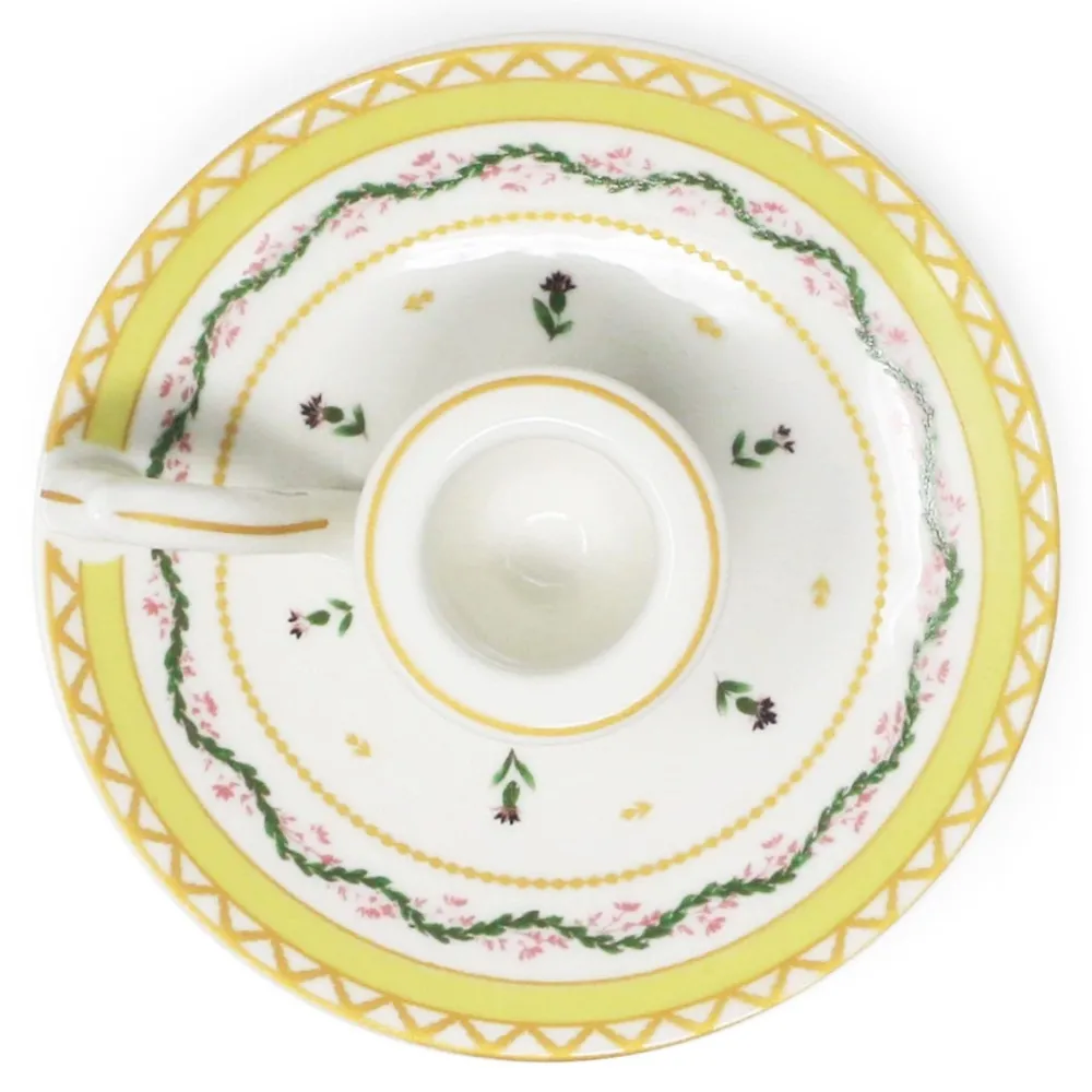 DESIGN MASTER ASSOCIATES Ribbons and Cornflower Chamberstick