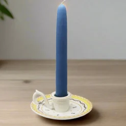 DESIGN MASTER ASSOCIATES Ribbons and Cornflower Chamberstick