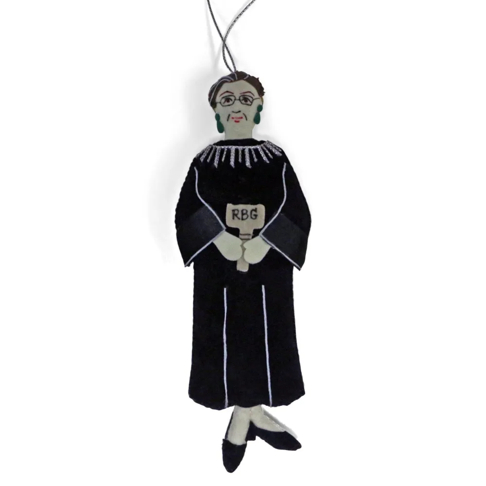 ST NICOLAS LTD. Ruth Bader Ginsburg Ornament