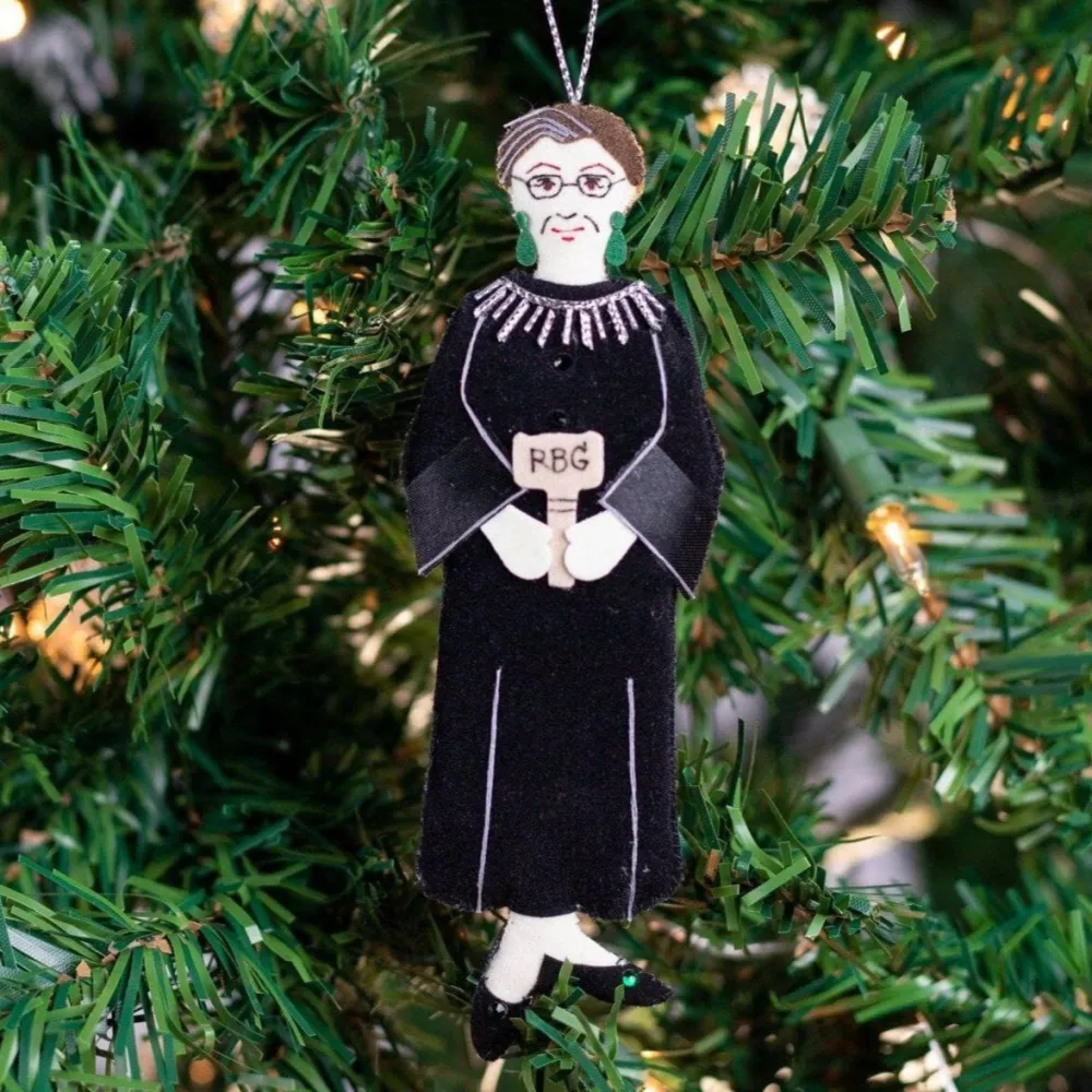ST NICOLAS LTD. Ruth Bader Ginsburg Ornament