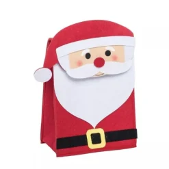 C & F ENTERPRISE Santa Felt Gift Bag